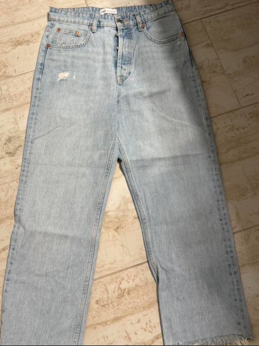 Zara Straight-Leg Jeans
